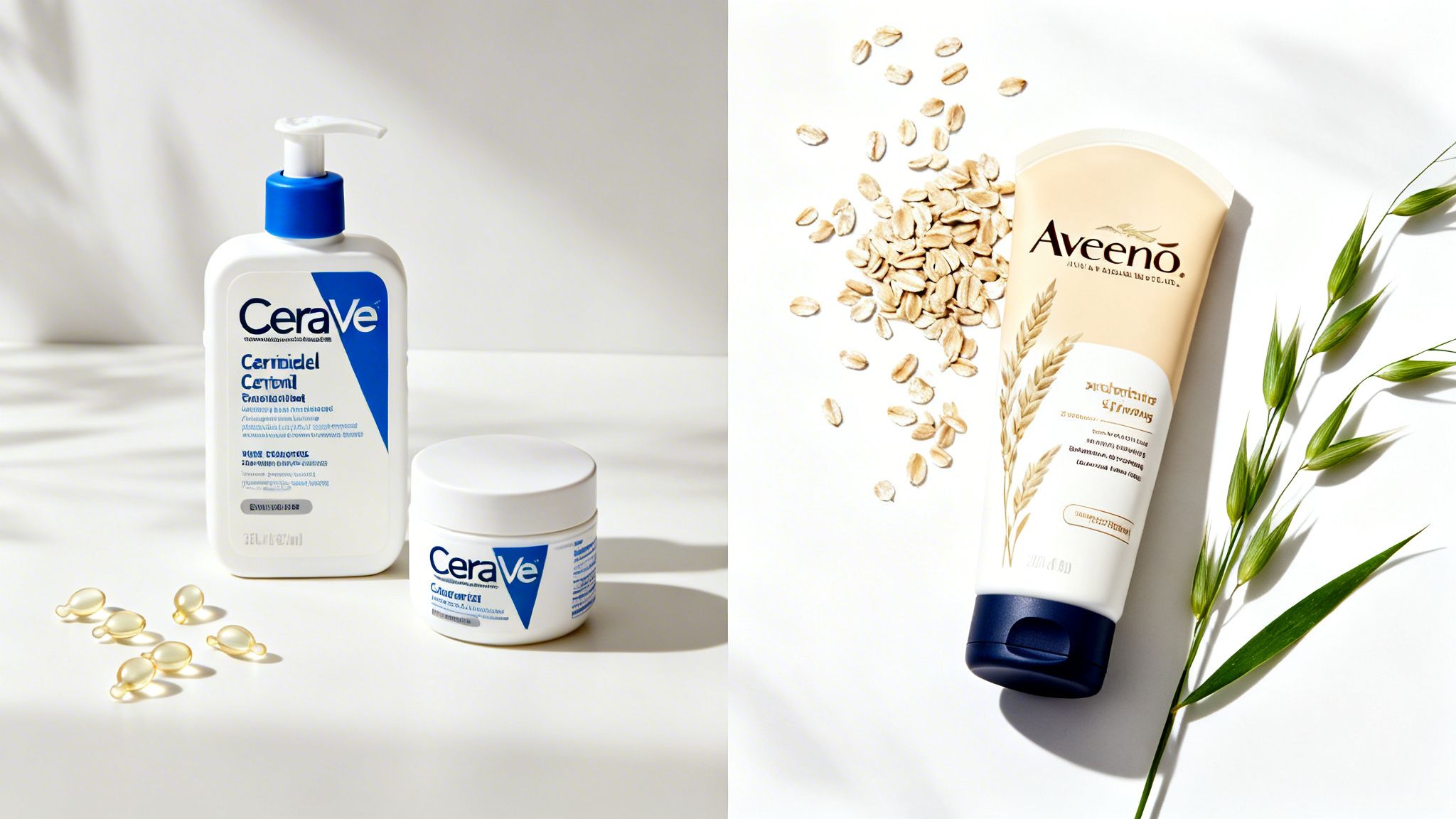 CeraVe vs Aveeno: Which Drugstore Titan Is Actually Better For You?