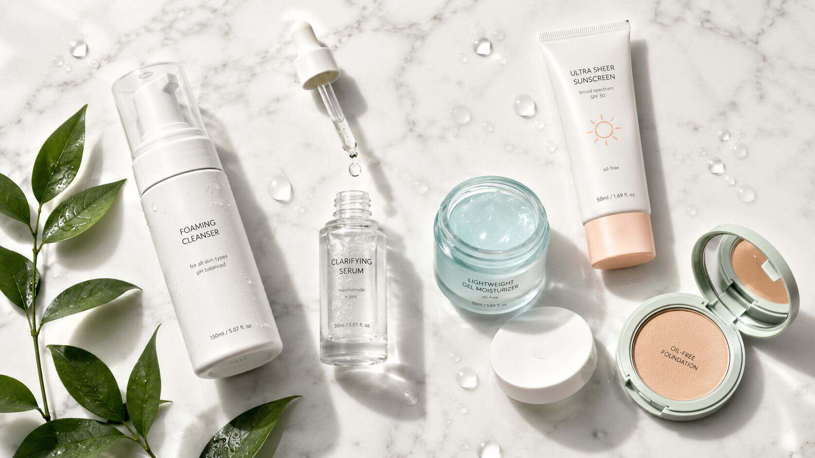 Non Comedogenic Products for Oily Skin: Clear Skin