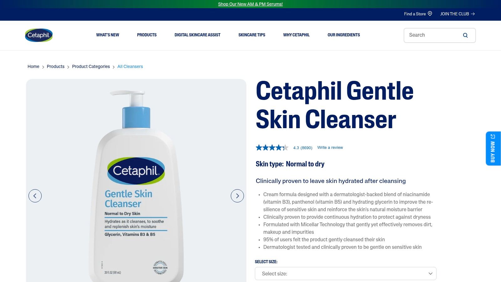 Cetaphil Gentle Skin Cleanser