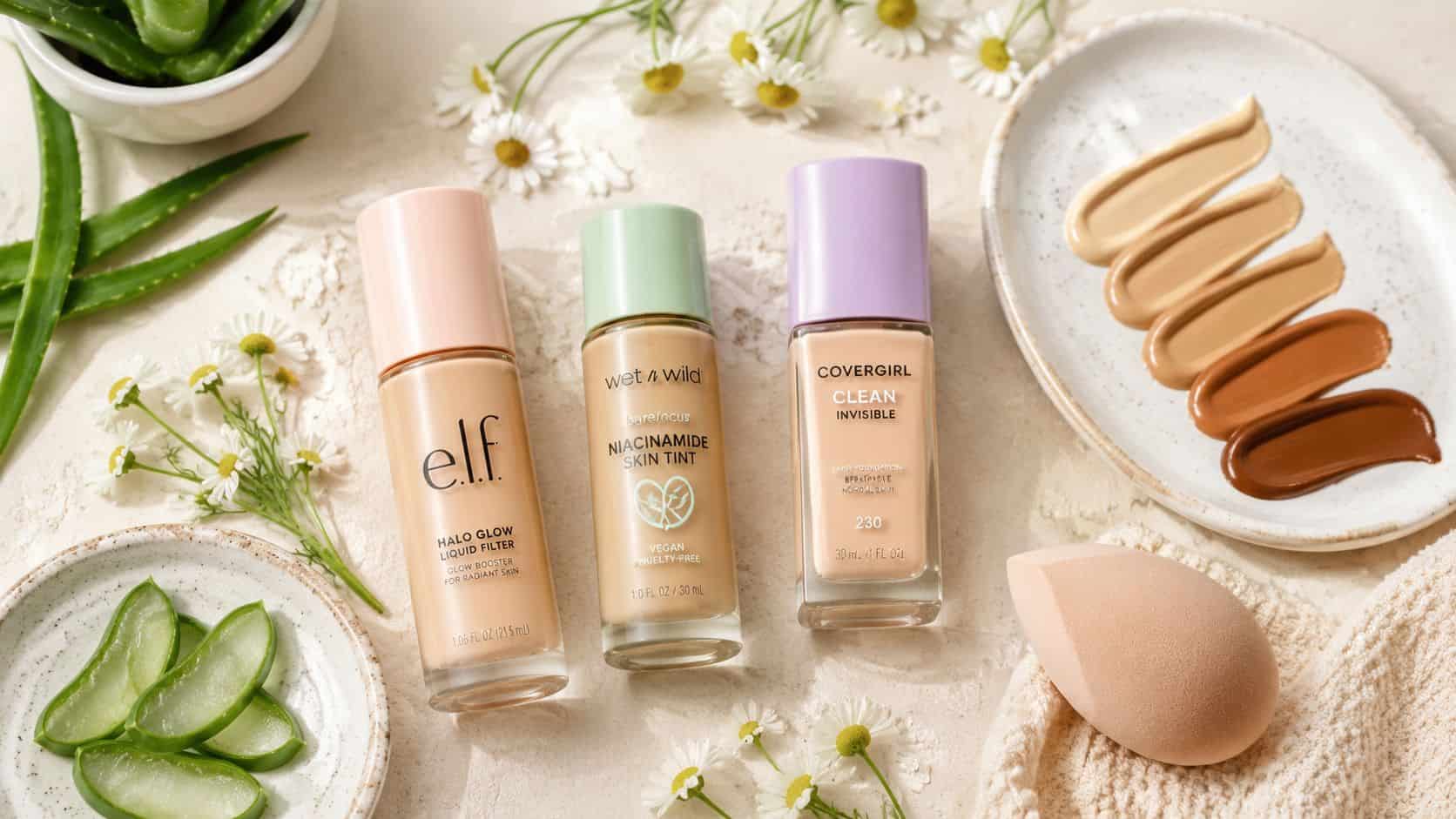 Drugstore Foundation for Sensitive Skin: Top Picks 2026