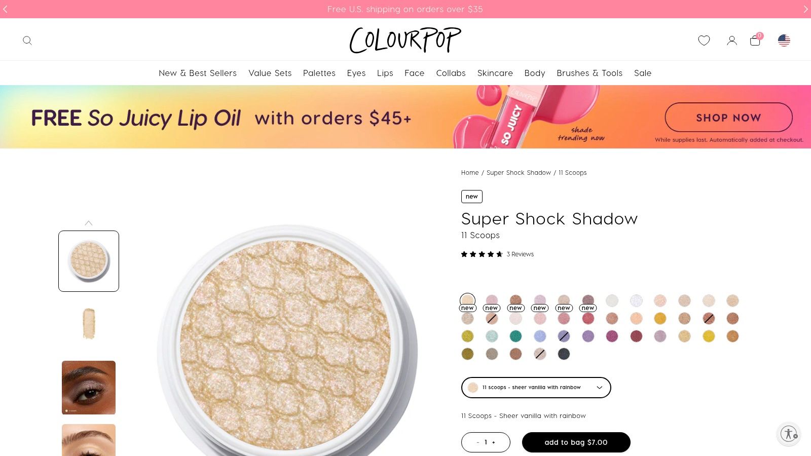 ColourPop Super Shock Shadow