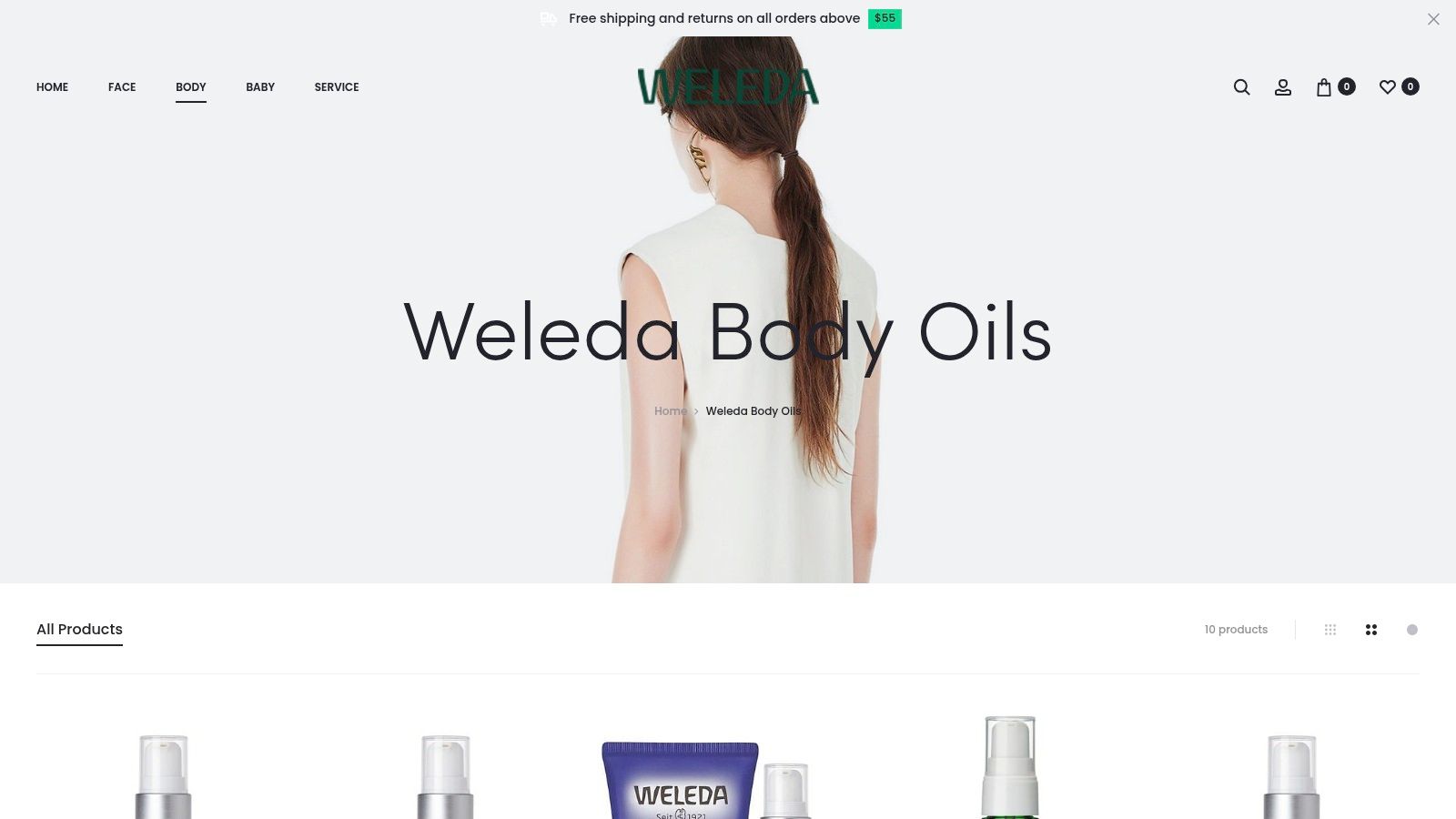 Weleda Stretch Mark Massage Oil