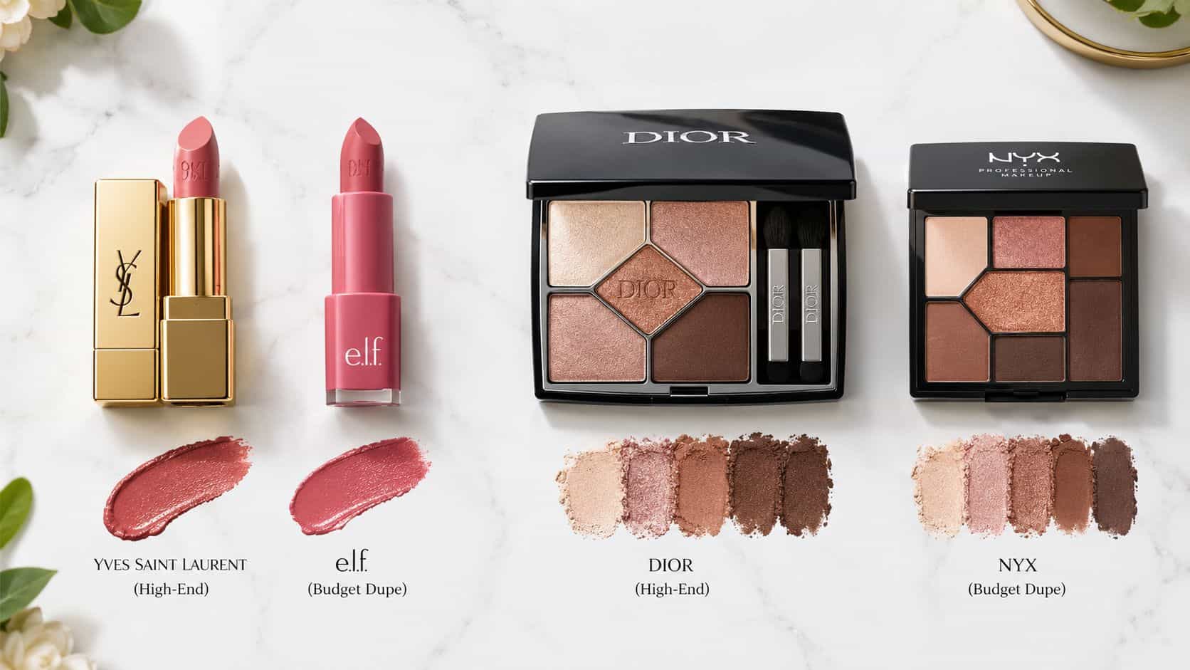 7 Best Makeup Dupes for Luxury Looks on a Budget