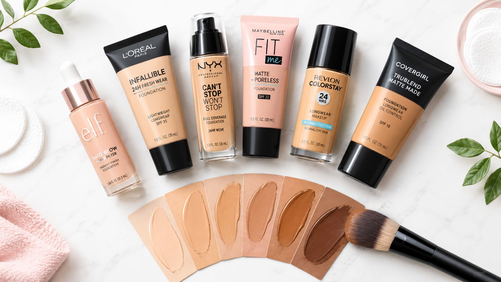 7 Best Budget Foundation Picks for Every Skin Type